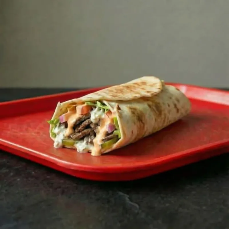 Beef Shawarma Wrap